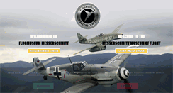Desktop Screenshot of flugmuseum-messerschmitt.com