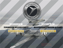 Tablet Screenshot of flugmuseum-messerschmitt.com